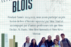 Les élèves du PPHL à BLOIS - 1