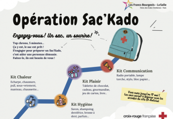 Affiche opération Sac'Kado