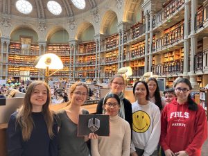Le club de lecture à la BNF