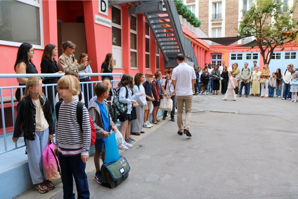 Rentrée des élèves aux Francs Bourgeois - La Salle, 1er septembre 2026