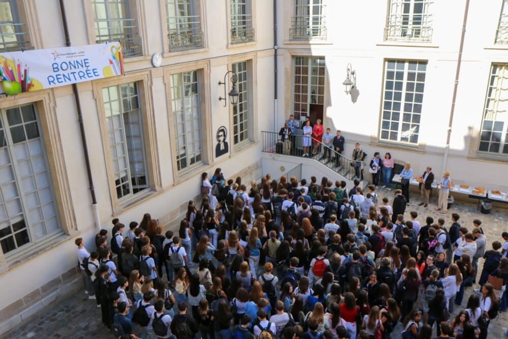 Rentrée des élèves aux Francs Bourgeois - La Salle, 1er septembre 2026