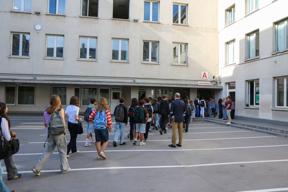 Rentrée des élèves aux Francs Bourgeois - La Salle, 2 septembre 2026